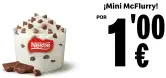 Mini McFlurry en McDonald’s (Oferta semanal)