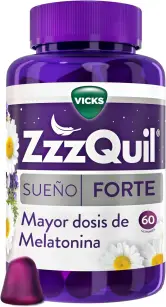 60 Gummies ZzzQuil Sueño Forte