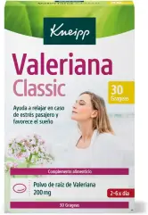 30 Grageas (200 mg) Kneipp Valeriana Classic