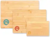 Juego 3 Tablas de cortar en Bambú MasterChef