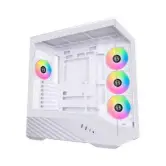 Caja ATX Lian Li V100 Blanco con 4 Ventiladores ARGB Caja ATX Lian Li V100 Blanco con 4 Ventiladores ARGB