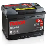 Batería de coche Tudor TB740  12V 74Ah 680A