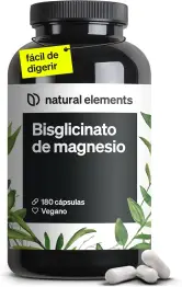 180 Cápsulas Bisglicinato de magnesio