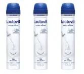 3x Desodorante Lactovit Extra Eficaz con Microcápsulas Protect