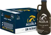 12 Botellas 33cl Cerveza Águila Sin Filtrar