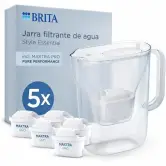Jarra Brita Filtrante Style Essential + 5 Filtros