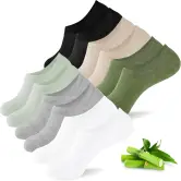 6 Pares calcetines de bambú mujer