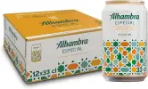 12x 33 cl Lata Cerveza Alhambra Especial