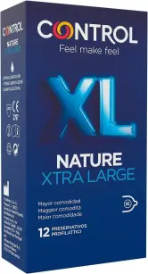12 Preservativos Control Nature XL