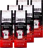 6x 250g Café Molido Tueste Medio Bialetti Perfetto Moka Cioccolato