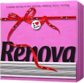 70 Servilletas de papel Red Label Fucsia Renova 70 Servilletas de papel Red Label Fucsia Renova