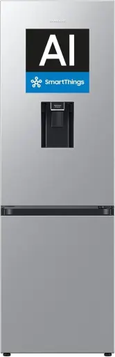 Frigorífico Combi Samsung AI 185cm Balda Botellero 341L Frigorífico Combi Samsung AI 185cm Balda Botellero 341L