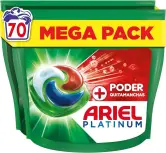 70 Cápsulas Ariel PODs Platinum