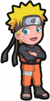 Cojin Peluche 3D Uzumaki Naruto Shippuden 35cm
