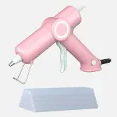 Pistola de pegamento termofusible 20W + 30 Barras Pistola de pegamento termofusible 20W + 30 Barras