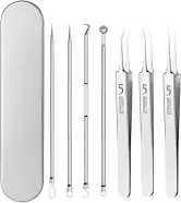 Kit Herramientas 7 piezas eliminar espinillas Kit Herramientas 7 piezas eliminar espinillas