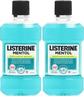 2x 250 ml Listerine Enjuague Bucal Mentol