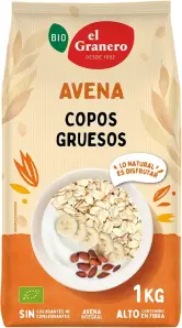 1000 g Copos Gruesos de Avena Bio Ecológica El Granero Integral