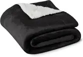 Manta de pelo Sherpa Amazon Basics 127x152 cm Manta de pelo Sherpa Amazon Basics 127x152 cm