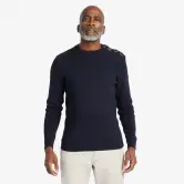 Jersey marinero Hombre algodón azul marino