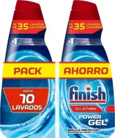 70 Lavados Detergente Gel Finish All in 1 Max Power