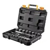 Maletín DEKO 22 piezas para mecánica y bricolaje