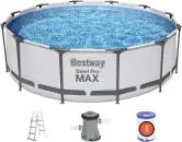 Piscina Desmontable Tubular Bestway Steel Pro MAX 366 x 100 cm