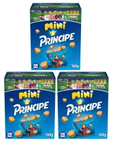 3x 160g Príncipe Mini Galletas Sándwich 3x 160g Príncipe Mini Galletas Sándwich