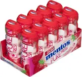 10x 30 gr. Mentos Pocket Chicle Fresa Sin Azúcar 10x 30 gr. Mentos Pocket Chicle Fresa Sin Azúcar