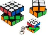 Pack 3 Cubos Rubik's 3x3 + 2x2 + Llavero Pack 3 Cubos Rubik's 3x3 + 2x2 + Llavero