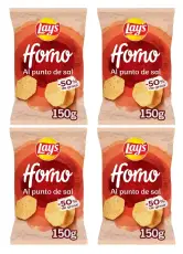  4x 150g Patatas Lay's Al Horno