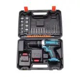 Set taladro percutor inalámbrico + 2 baterías 21V 1,5 Ah