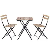 Set de 3 Muebles de Mesa y 2 Sillas
