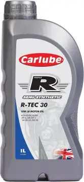 1L  Aceite de motor semisintético Carlube R-TEC30 10W-30