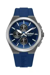 Reloj de cuarzo TIMBERLAND cronógrafo azul plateado