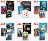 3 x 2 en películas y series en El Corte Ingles