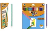 12 Lápices BIC Evolution HB + 24 Lápices de Colores