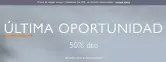 50% descuento en selección de productos y ofertas en web de Intimissimi