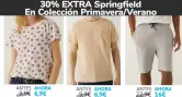 30% Dto. Colección Primavera/Verano Springfield