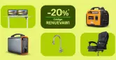 Cupón 20% descuento en +900 artículos para el hogar