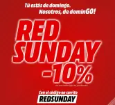 Red Sunday en Media Markt con 10% Dto. en TODO