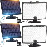 2x Luz Solar Exterior con Sensor de Movimiento 2x Luz Solar Exterior con Sensor de Movimiento