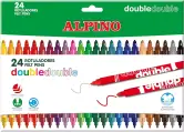 Pack 24 Rotuladores alpino double double