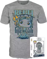 Camiseta Funko Star Wars Leia (Talla XL)