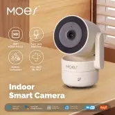 Cámara de seguridad Moes compatible Tuya 360º