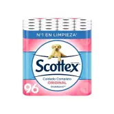 96 Rollos de Papel Higiénico Scottex Original