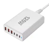 Estación de carga 6 puertos USB 120W