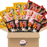 Pack 16 bolsas de comida asiatica Ramen sabores variados