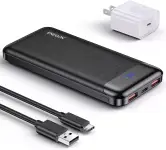 Powerbank 10000mAh 20W + transformador + cable Powerbank 10000mAh 20W + transformador + cable