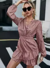 Vestido veraniego de lunares para mujer